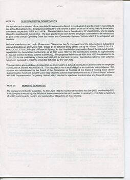 Notes to and forming part of the Accounts