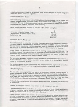 Director’s report including names of directors and review of operations