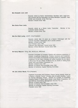 Director’s report including names of directors and review of operations