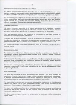 Director’s statement for accounts ended this financial year