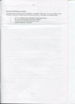 Director’s statement for accounts ended this financial year