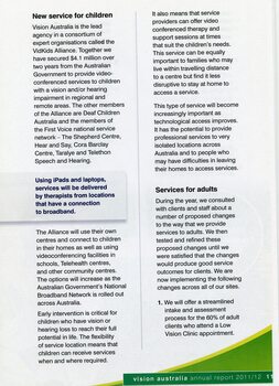 Service models designed for children and adults