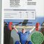 Table of employment statistics and image of weightlifter during a lift in his garage