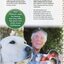 Older man playing a guitar, with his Seeing Eye Dog Nikki