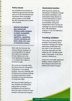 Overview of Advocacy services and achievements throughout the year