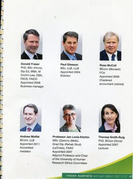 Image of and information on the Directors and any positions held