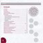 Contents page and grey circles, one with maroon lettering
