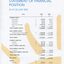 Statement of Financial Position for the end of the financial year
