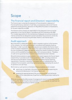 Independent Audit Report to members