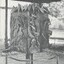 Urban Cycle sculpture by Ian Bow under cover at Kooyong