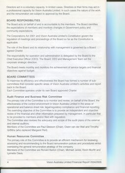 Corporate information including various committees
