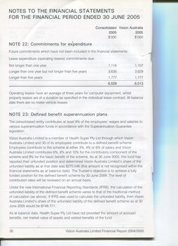 Corporate information including Notes to the Financial Statements
