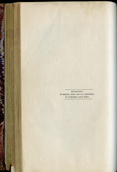 End paper with name of publisher