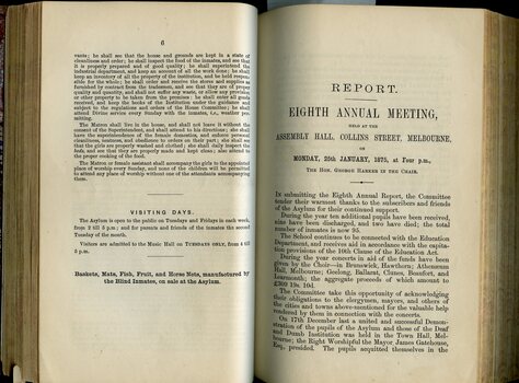 Rules and Regulations of Institute and Minutes from the Annual General Meeting