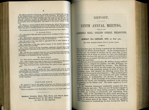 Rules and Regulations of Institute and Minutes from the Annual General Meeting