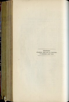 End paper with publisher information