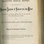 Front page of Board of Management report to subscribers