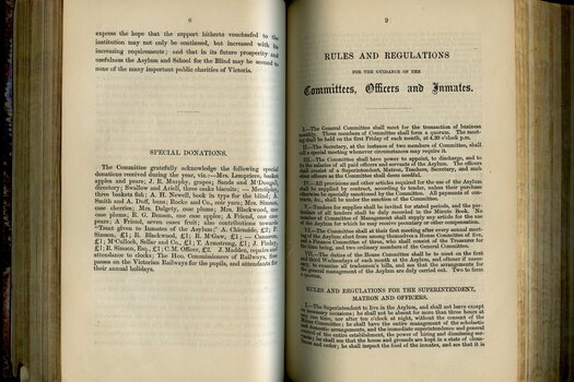 Minutes from the Annual General Meeting and Rules and Regulations of Institute