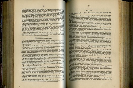 Rules and Regulations of Institute