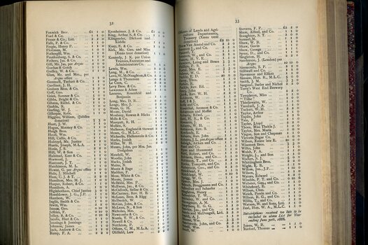 List of Public Subscribers with amounts tendered