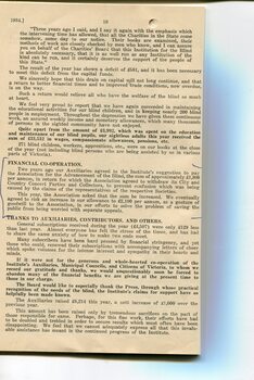 Board of Management report to public subscribers