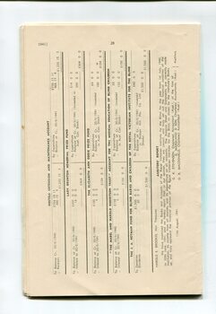 Balance sheet for Hostels, Lady Brunton Memorial, Elizabeth Ann Oddie, Mabel & Harold Robertson and J.A. Heyman Fund accounts