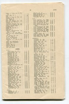 List of Public Subscribers with amounts tendered