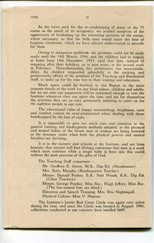 Board of Management report to Life Governors and subscribers