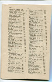 List of Public Subscribers with amounts tendered
