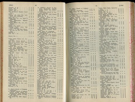 List of Public Subscribers with amounts tendered