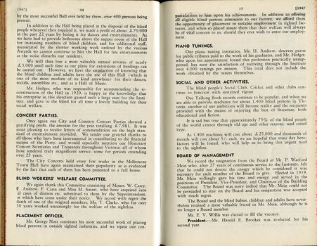 Board of Management report to Life Governors and subscribers