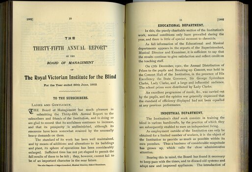 Board of Management report to Life Governors and subscribers