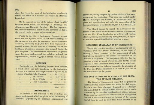 Board of Management report to Life Governors and subscribers