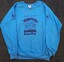 Blue sweatshirt with cartoon image of a 4 person family and AFB logos on both arms - front view.