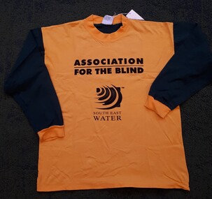 Yellow front with green writing 'Association for the Blind' South East Water