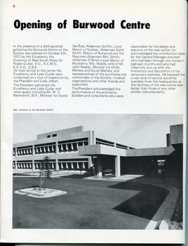Opening of Enfield centre and main entrance to building