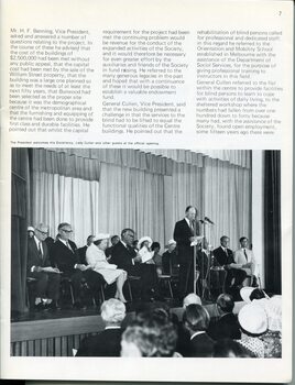 Dignitaries on stage during opening of centre