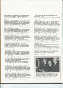 General Managers report on operations with image of President