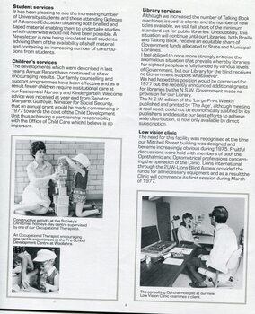 An ophthalmologist examines eyes of a woman and children playing