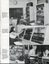 Women using Telex recorders, duplicators and video equipment and man making coat hanger in workshop