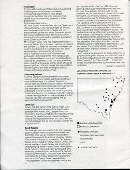 General Managers report on operations
