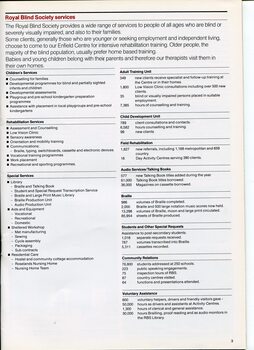Overview of services provided  and some statistics