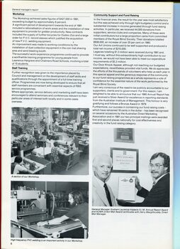 Workshop view, PVC welding machine, Direct Marketing certificate