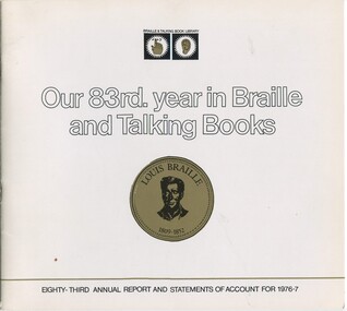 Illustration of Louis Braille bust on gold background 