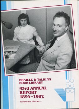 Paul Eddington being interviewed by Elaine Harris