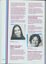 Report on magazines, braille and large print with portraits of Maria Cafici and Alannah McCann