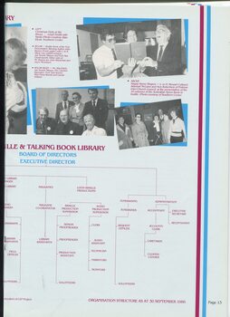 Corporate structure and Book of the Year ceremony