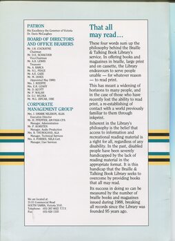 List of Patron, Board of Directors and Office Bearers, Corporate Management Group and philosophy of library