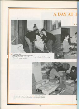 Images from A Day at the Library: Vyvette Baptish and Charmaine Chan, David Harden, Kerensa Maynard, Anne Reilly