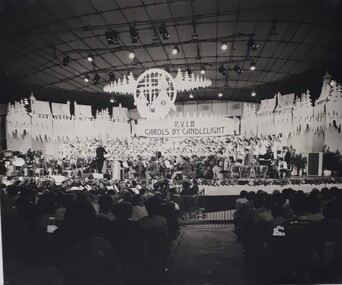 View of stage from Myer Music Bowl seating